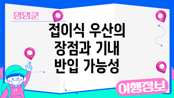 접이식 우산의 장점과 기내 반입 가능성