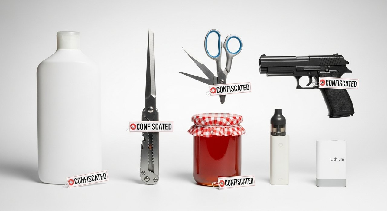 이것 모르고 타면 압수! 비행기 기내 반입 규정 위반 시 압수 사례 5가지