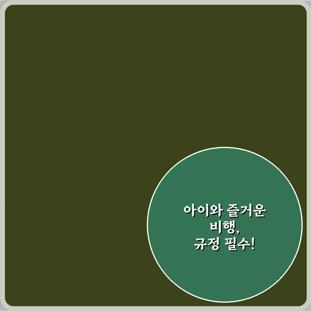 필수 확인! 비행기 기내 반입 아이용품 분유 이유식 규정 7가지