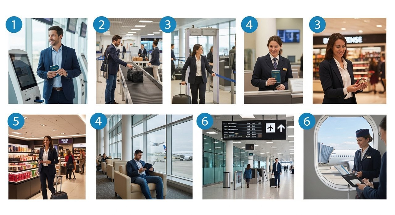 국제선 비행기 탑승 절차, 공항에서 헷갈리지 않는 팁 7가지 총정리