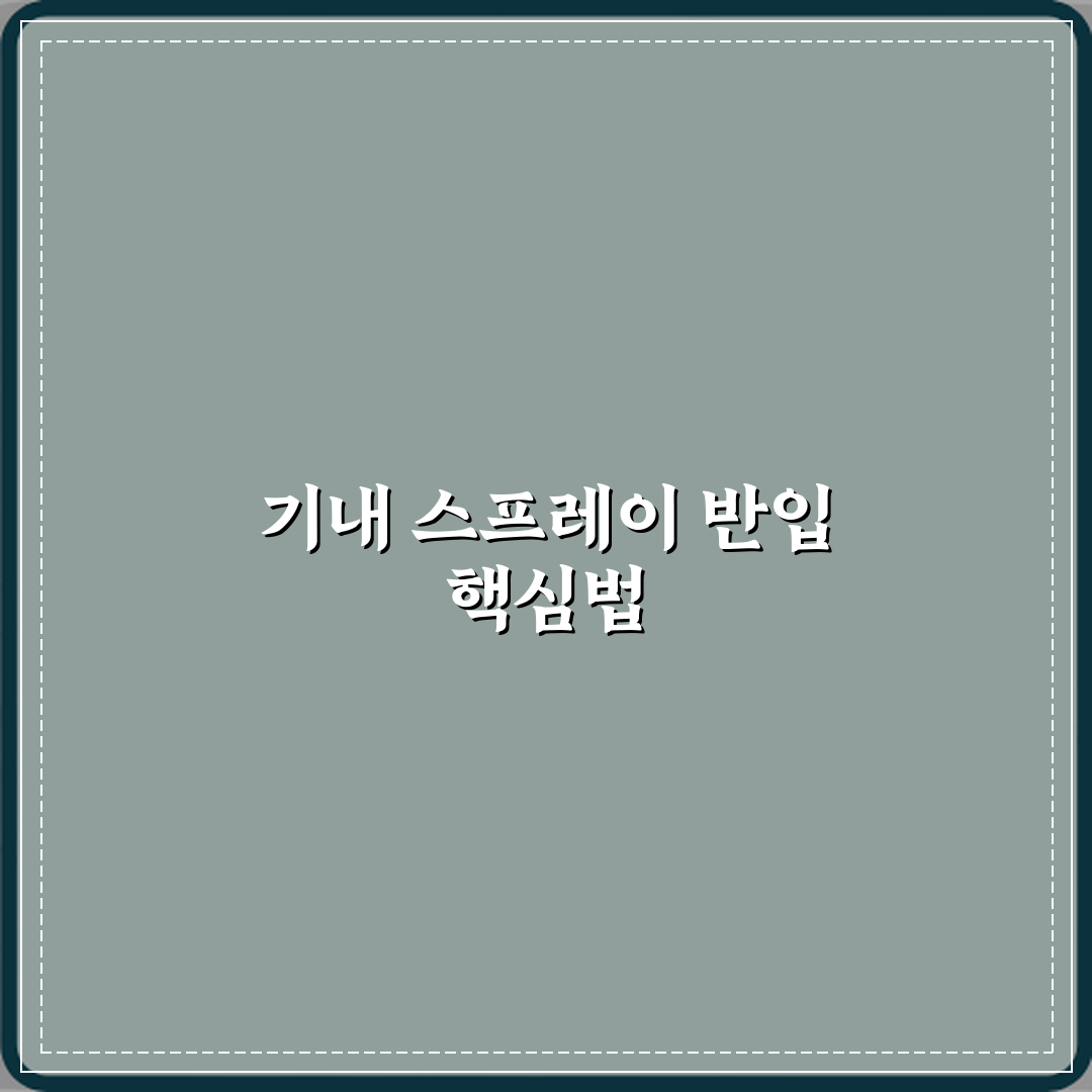 비행기 기내 반입 스프레이형 제품 규정 정리 총정리 7가지 핵심사항